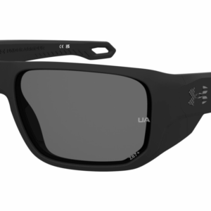 Under Armour UA ATTACK MD 003 6C Matte black/Grey Polarized Men's Sunglasses
