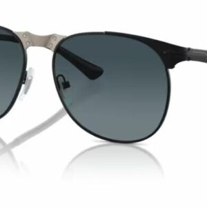 Persol 0PO1016S 1130S3 Black/Grey Polarize Gradient Square 57mm Men's Sunglasses