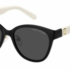 Marc Jacobs MARC-648S/G/S 080S/IR Black/Grey Cat-Eye Women's Sunglasses