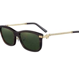 Cartier CT 0051 S 002 Havana Gold Sunglasses UNISEX HORN