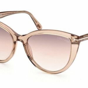 Tom Ford FT0915 Isabella-02 45G Transparent Brown/Gradient Brown Sunglasses