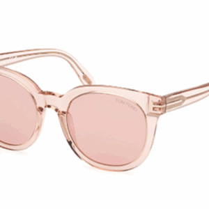 Tom Ford FT1109 72S Shiny Light Pink/Photochromic Soft Square Women's Sunglasses
