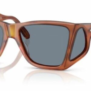 Persol 0PO0009 96/56 Terra di siena/Dark Grey Rectangle Shaped Men's Sunglasses