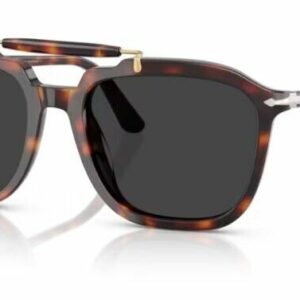 Persol 0PO0203S 24/48 Havana/ Black Polarized 55mm Men's Sunglasses