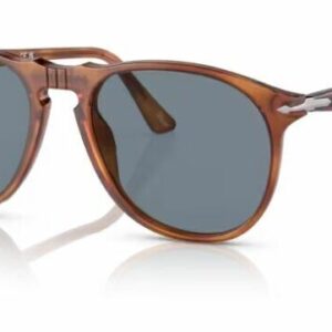 Persol 0PO9649S 96/56 Terra di siena/ Blue Oval Men's Sunglasses