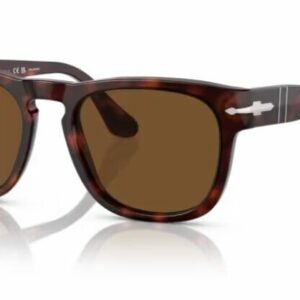 Persol 0PO3247S 24/31 Havana/Green Square Men's Sunglasses