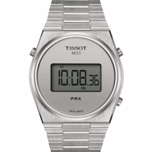 Tissot PRX Digital Silver Dial Stainless Steel 40mm Men's Watch T1374631103000