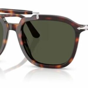 Persol 0PO0203S 24/31  Havana/ Green 57mm Men's Sunglasses