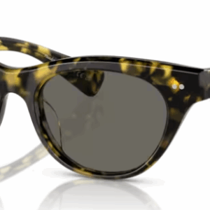 Oliver Peoples Avelin 0OV5541SU 1571R5 Black Havana/Grey Women's Sunglasses