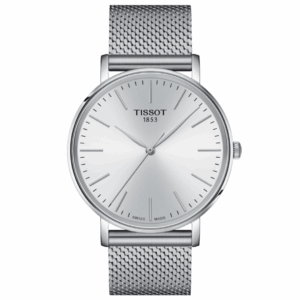 Tissot Every Time White Dial Round Men's Watch T1434101101100