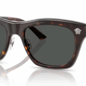 Versace 0VE2272 108 87 Havana/Dark grey Rectangle Men's Sunglasses