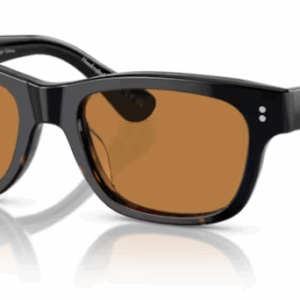 Oliver Peoples Rosson Sun 5540SU 172253 Black/Cognac Gradient Men's Sunglasses