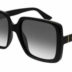 Gucci GG0632S 001 Black/Grey Gradient Square Women's Sunglasses