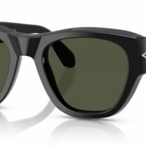 Persol 0PO0054S 95/31 Black/Green Square Shaped Unisex Sunglasses
