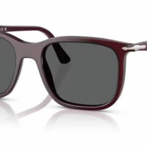 Persol 0PO3357S 1216B1 Milky Plum/ Grey Rectangle Shaped 53mm Unisex Sunglasses