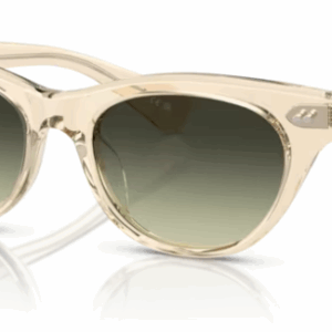 Oliver Peoples Avelin 0OV5541SU 1094BH Buff/Green Gradient Women's Sunglasses