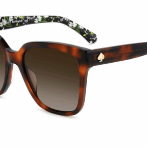 Kate Spade KIYA 2/G/S 086 Havana Square Women's Sunglasses