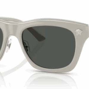 Versace 0VE2272 549387 Light Grey/Dark grey Rectangle Men's Sunglasses