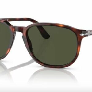 Persol 0PO3019S 24/31 Havana/Green Square Shaped 55mm Men's Sunglasses