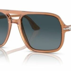 Persol 0PO3328S 1213S3 Transparent brown/Dark blue Gradient Men's Sunglasses