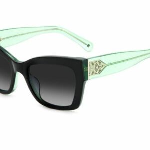 Kate Spade Valeria/S 0807/9O Black/Grey Shaded Cat Eye Women's Sunglasses