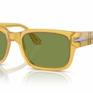 Persol 0PO3315S 204/4E Miele/Green 58 mm Rectangular Men's Sunglasses