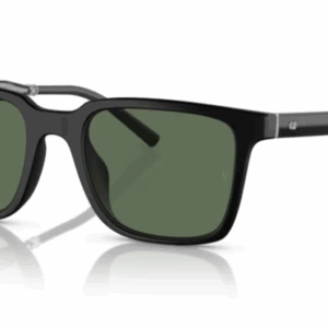 Oliver Peoples 0OV5553SU Mr. Federer 70019A Semi-Matte Black/Green Sunglasses