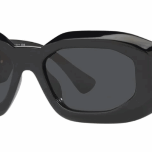 Versace VE4425U GB1/87 Black/Dark Grey Rectangle Men's Sunglasses