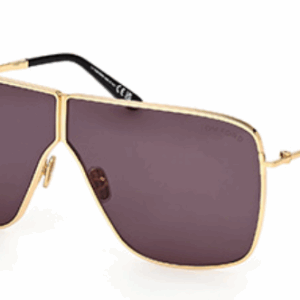 Tom Ford FT1159 30A Shiny Deep Gold/Smoke Men's Sunglasses