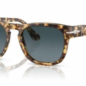 Persol 0PO3333S Elio 1056S3 Beige tortoise/Blue Polarized 51mm Men's Sunglasses