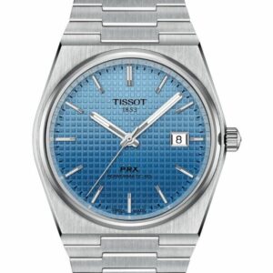 Tissot PRX Powermatic 80 40mm Gradient Blue Dial Automatic Watch T1374071135101