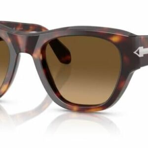 Persol 0PO0054S 24/M2 Havana/Brown Gradient Square Shaped Unisex Sunglasses