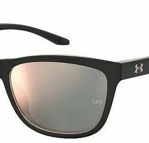 Under Armour UA-PLAY-UP 03H2/0J Black Pink/Rose Gold Mirrored Women's Sunglasses