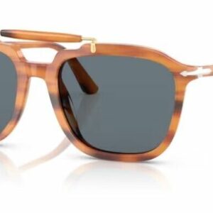 Persol 0PO0203S 960/R5 Striped brow/ Blue 57mm Men's Sunglasses