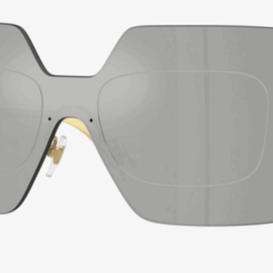 Versace 0VE2277 10018V Silver/Mirror Silver Square Women's Sunglasses