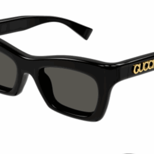 Gucci GG1773S 001 Black/Grey Cat Eye Women's Sunglasses