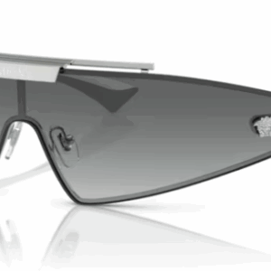 Versace 0VE2265 100011 Silver/Grey Gradient Mask Women's Sunglasses