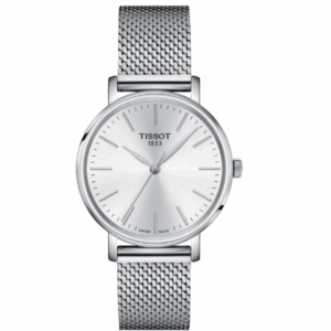 Tissot Every Time White Dial Round Women's Watch T1432101101100