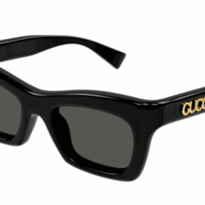 Gucci GG1773S 001 Black/Grey Cat Eye Women's Sunglasses