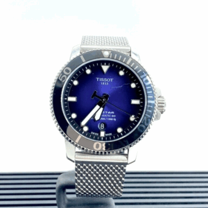 Tissot Seastar 1000 Powermatic 80 Blue Dial Steel Men's Watch T1204071104102
