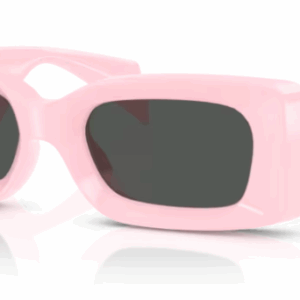 Versace 0VE4474U 548587 Pink/Dark Grey Rectangular Men's Sunglasses