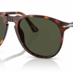 Persol 0PO9649S 24/31 Havana/Green Oval Shaped Men's Sunglasses