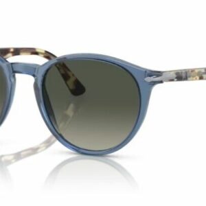Persol 0PO3152S 120271 Transparent navy/GreyGradient Round 52mm Men's Sunglasses