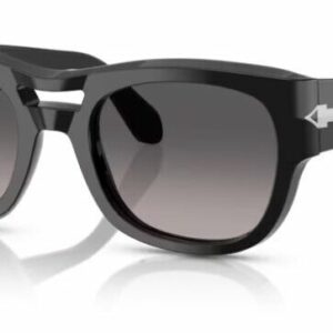 Persol 0PO0064S 95/M3 Black/LightGrey Gradient Soft Square 54mm Men's Sunglasses