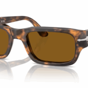 Persol 0PO3347S Adrien 121033 Brown havana/Brown Rectangle Men's Sunglasses