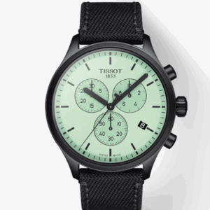 Tissot Chrono XL PVD Steel Green Dial Men Quartz Watch T1166173709100