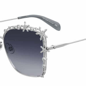 Kate Spade ASTRID/G/S 010 PALLADIUM Silver Square Women's Sunglasses