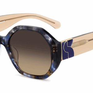 Kate Spade FLYNNIE/G/S 4FK Black Havana Blue/BrownRectangular Women's Sunglasses