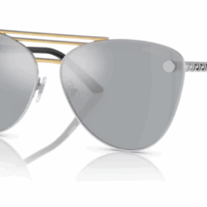 Versace 0VE2267 15141U Silver Gold/Blue Mirror Silver Women's Sunglasses