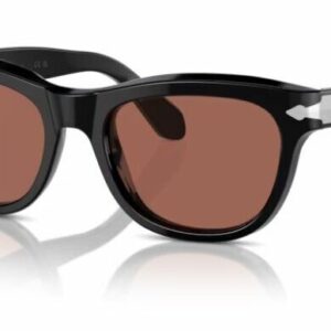 Persol 0PO0086S 95/H2 Black/Brown Soft Square 54mm Men's Sunglasses